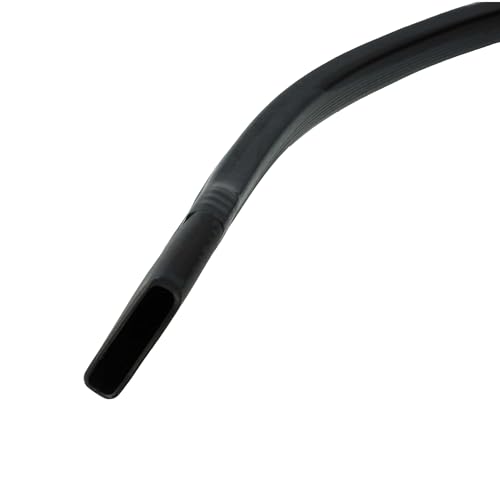 vhbw Fugendüse mit Aufsatz kompatibel mit Dyson Kärcher Miele Bosch AEG Bürste flexibel, extra lang 63 cm, schmal 32mm - 35mm