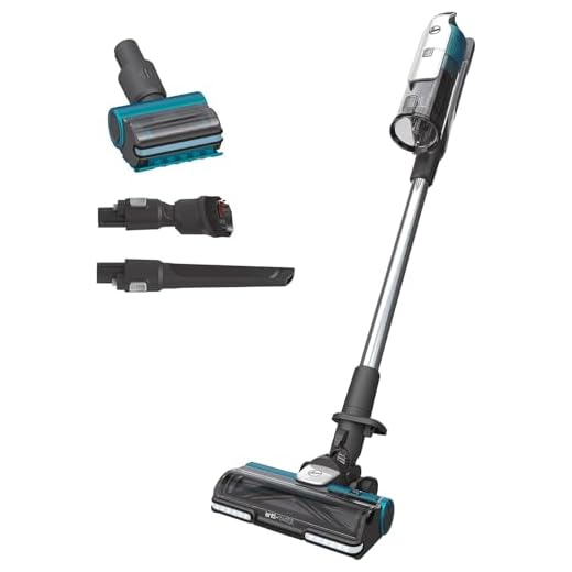 Hoover Akku-Staubsauger Tierhaare HF9 PET I Bis zu 120 m² mit 1 Akku I Leistungsstarker Staubsauger kabellos & beutellos I Akkusauger mit Tier-Düse & Anti-Twist Düse mit LED-Licht für alle Böden