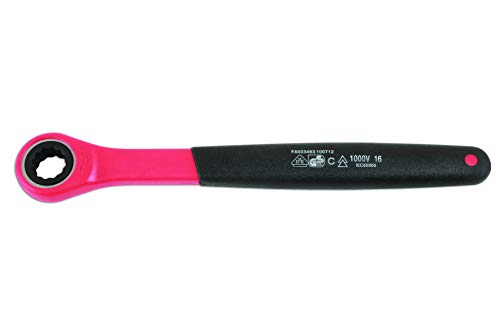 Laser 6884 clé isolée 14mm avec cliquet réversible pour un serrage rapide