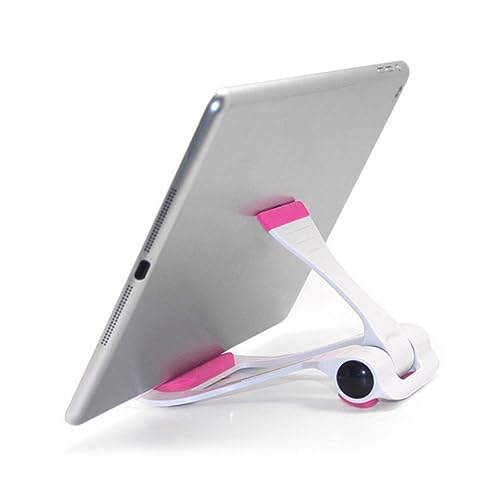 SWOOMEY 3pcs Portable Adjustable Tablet Holder Multi-Angle Desktop Stand for Tablets Lightweight Foldable Design - Pads for Home Office Use Random Color