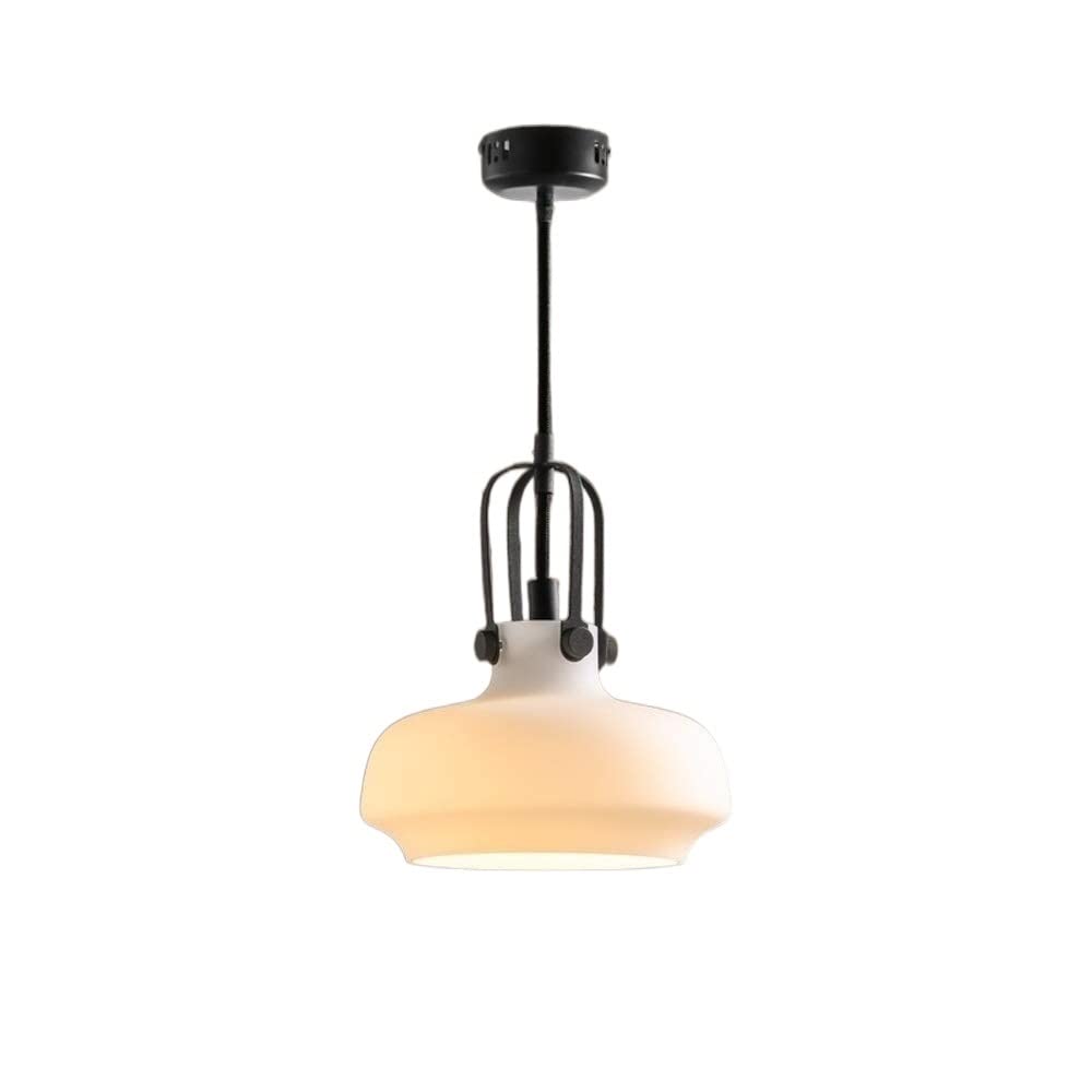 SXECAEPS Modern creative chandelier Simple Industrial E27 Edison Retro Glass Ceiling Lamp Adjustable Vintage Pendant Light Restaurant Droplight Dining Room Barn Rusty Bar Decoration