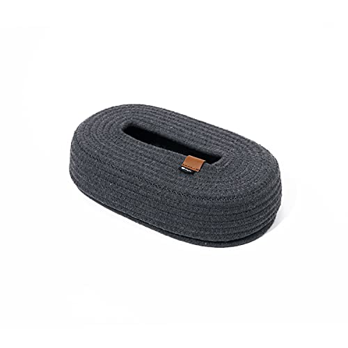 moc ロープ ティッシュケース ダークグレー MOC-RPTC-DGY