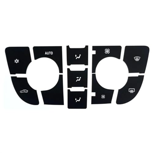 Auto Airconditioning Knop Sticker voor Opel Astra J GTC Meriva B,AC Dashboard Knop Sticker.