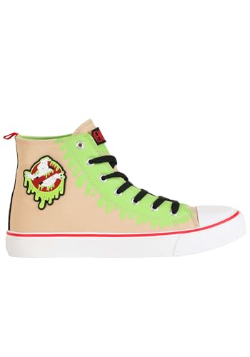 Ghostbusters Slime Time High-Top Shoes for Adults | Officially Licensed Ghostbusters Sneakers with Logo & Customizable Name Tags3