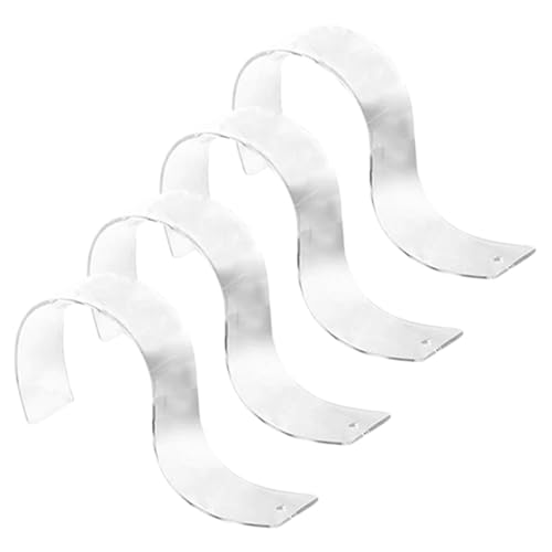 OKUMEYR Belt Storage Organizer Stand Acrylic Belt Display Holders for Retail Closet Home