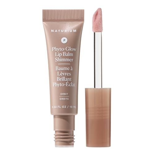 Naturium Phyto-Glow Lip Balm Shimmer | With Plant Squalane Hydrates, Shea & Cupuaçu Butter | 0.34 FL OZ / 10 mL, Orbit