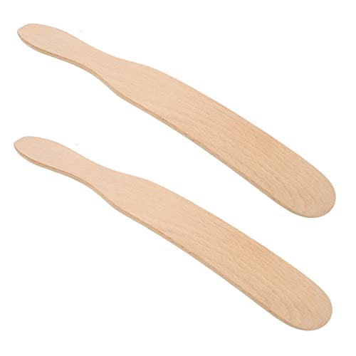 Ciieeo 2pcs Portable Butter Scrapers Smooth Jam Spreaders for Easy Cleaning Compact for Mustard Soft Cheese More for Home Catering Use