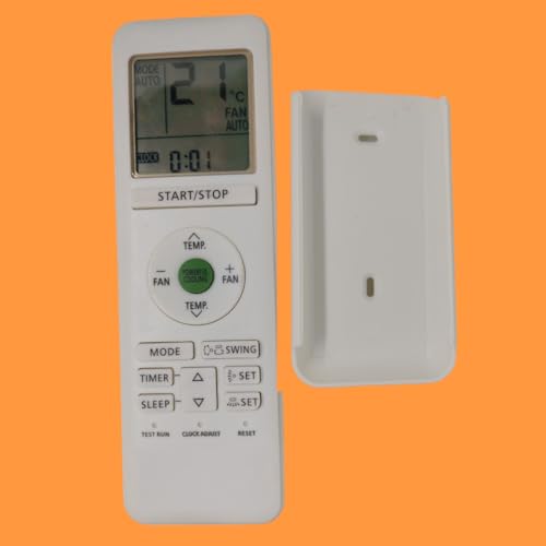Image of Sanavya AC Remote Control - Compatible Replacement for Split & Window Air Conditioners - Replicates Genuine Remote Functions (O General Ac Remote RHA2E 203)