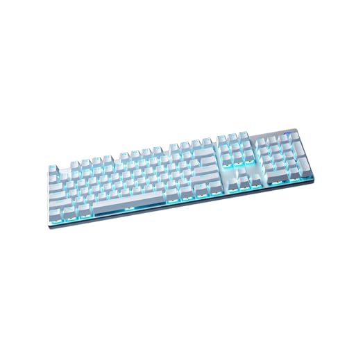 HP GK400F Mechanical Keyboard, Wired USB Full Size 104 Keys
