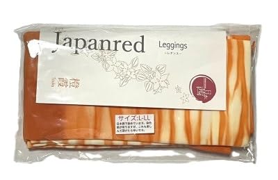 日本茜染めナイロンレギンス(橙霞L-LL)