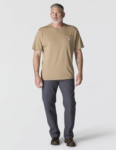 Carhartt Men's Workwear Pocket Short-Sleeve T-Shirt Work Utility T-Shirt