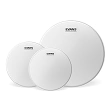 COATED TOM HEAD: This tom batter features Evans patented UV-cured coating for superior protection made to withstand even the heaviest hitters TWO PLIES: Evans UV2 drumheads are made with two plies of 7mil film PROMINENT ATTACK: UV2 heads have a promi...