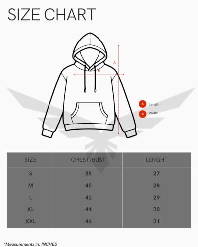 Image of Sweatshirt Pullover Hoodie for Men Stylish Hoodies Men Winter Wear Casual Sweat Shirt Travel Office Outdoor Cotton Blend with Kangaroo Pocket Full Sleeve - Black