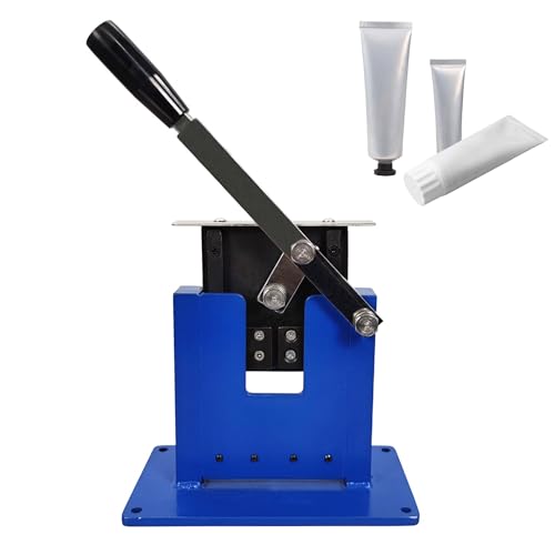 INTSUPERMAI Manual Tube Crimping Sealing Machine Manual Aluminum Tube Sealer for Sealing Soft Aluminum Tube