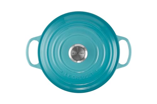Le Creuset Enameled Cast Iron Signature Sauteuse Oven, 3.5 qt., Caribbean