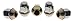 Raybestos 7976N Wheel Hardware- Lug Nut