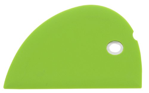Messermeister Silicone Bowl Scraper, Green