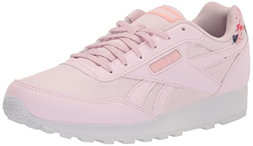 Reebok Women's Rewind Run Sneaker, Pixel Pink/White/Pink Glow, 7.5