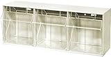 varioplus basic 54 Inhalt: 1 Stück Allit 464411 Klappkasten-Magazin VarioPlus ProFlip (B x H x T) 600 x 240 x 200mm Weiß, Transparent