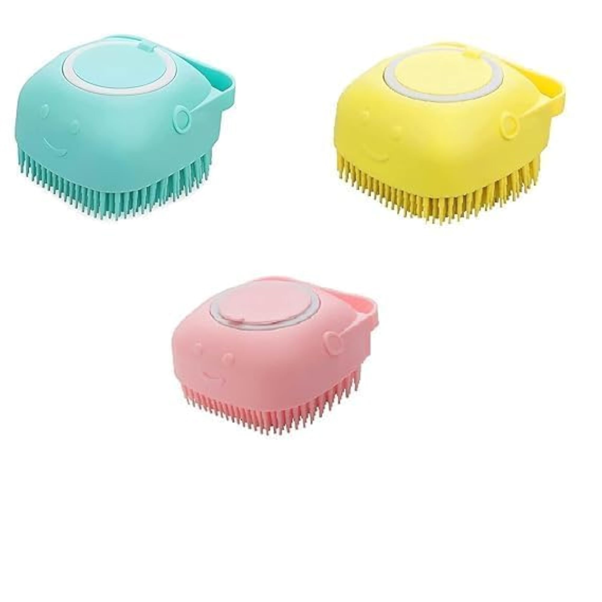 Silicon Square Massage Cleaning Body Scrubber