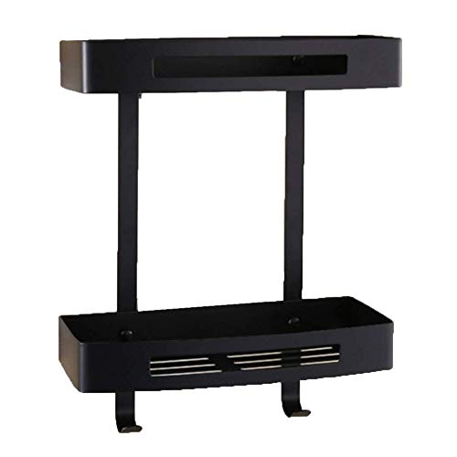 SUS304 en acier inoxydable douche Caddy Salle de bain étagère Organiseur, HomeYoo Wall Mount panier de rangement pour salle de bain et cuisine (2 niveau)