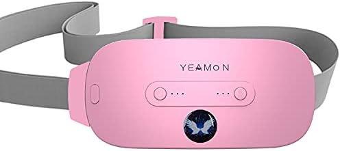 Portable Cordless Heating Pad, Electric Waist Belt Device, Fast Heating Pad with 3 Heat Levels and 3 Massage Modes, Back or Belly Heating Pad, Gifts for Her, Women and Girl