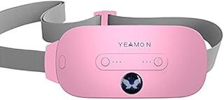 Portable Cordless Heating Pad, Electric Waist Belt Device, Fast Heating Pad with 3 Heat Levels and 3 Massage Modes, Back or Belly Heating Pad for Women and Girl