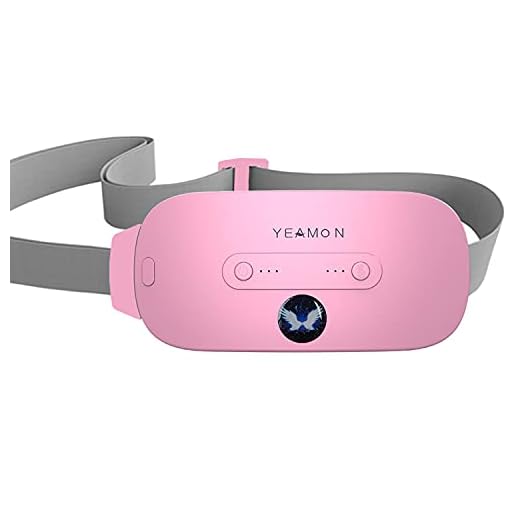 Portable Cordless Heating Pad, Electric Waist Belt Device, Fast Heating Pad with 3 Heat Levels and 3 Massage Modes, Back or Belly Heating Pad for Women and Girl