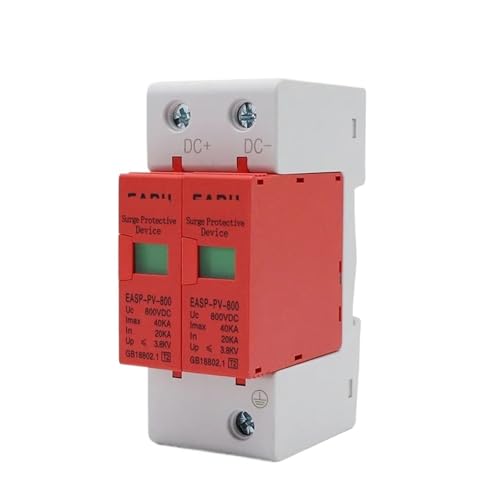 Parafoudre PV DC 800V 2P 20-40KA basse tension pour protection maison