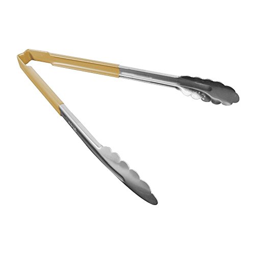 Vollrath 4781260 Kool-Touch Tan Handled 12" Utility Tong - Image 2