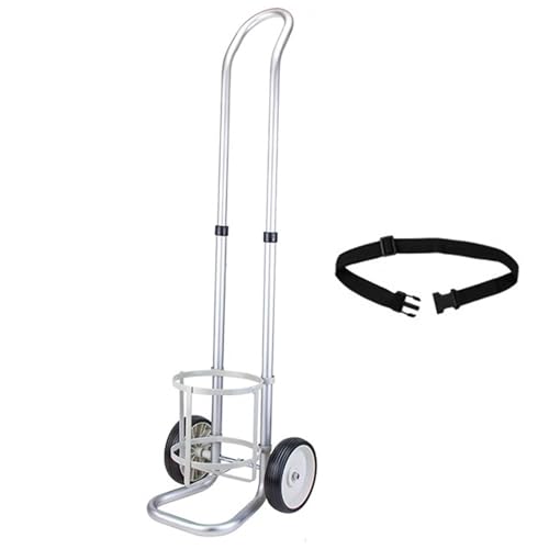 Chariot porte-bouteilles d'oxygène de 168mm pour le maintien de l'autonomie à domicile