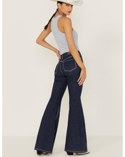 Shyanne Women's Mr. Flare Retro Stripe Jeans - Swsu22j173
