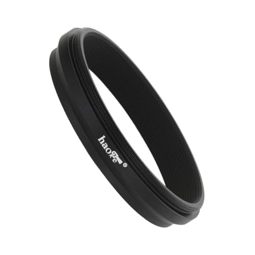 Haoge LAR X52B   Anillo adaptador de filtro de lente para Fujifilm X100VI Fuji FinePix X100V cámara compatible con cámara UV CPL ND de 49 mm, tapa de lente de filtro de repuesto Fujifilm AR X100,