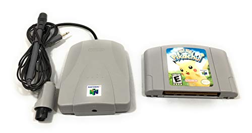 Hey You Pikachu! with VRU (Voice Recognition Unit) & Microphone (Nintendo 64 Video Game) N64 (Renewed)