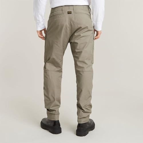 G-STAR Raw - Mens 3D Regular Tapered Cargo 3.0 5-Pocket Pants, Color Elephant Skin, Size: 33W x 34L2