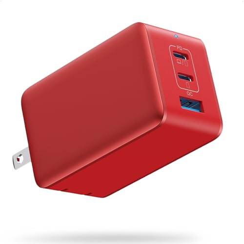 128W GaN III 3-Port USB-C Wall Charger (Foldable)