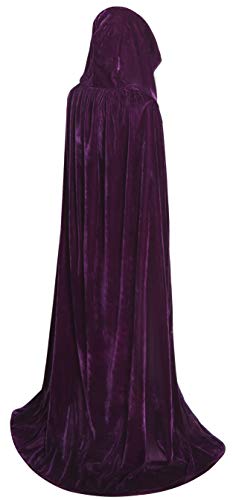 Cape à capuche en velours pour résoudre votre look d'Halloween - 4