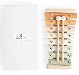 Brooklyn Neutral Xylophone, Montessori Musical Toy for Toddlers and Young Kids with a Modern Boho...