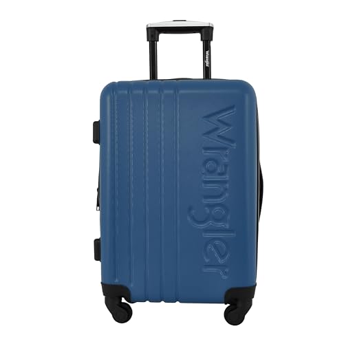 Image of Wrangler Quest Luggage Set, Vallarta Blue, 3 Piece Set (30 inch /26 inch /22 inch)