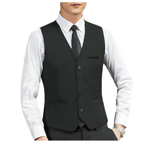 business-suit-vests men's slim fit vest suit vest Sleeveless Jacket