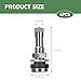 Yekoaru 4 PCS TR416 Metal Valve Stems, 1 1/2