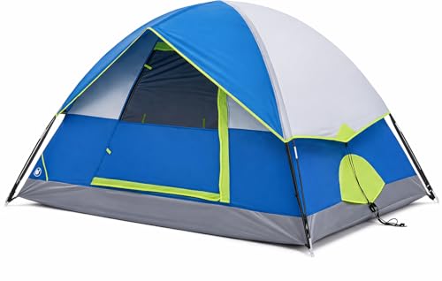 Simple Deluxe 2/4 Person Tents for Camping, Outdoor Tent...