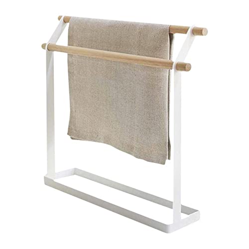 Porte-serviette de bain LWX autoportant pour éviter l'humidité et le désordre