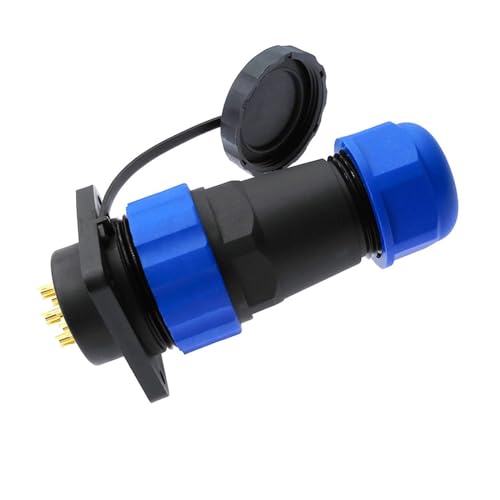 Connecteur étanche IP68 droit SP28 14 broches pour éclairage de jardin