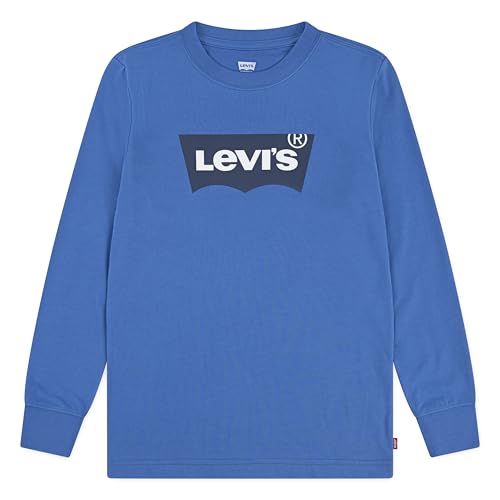 Levi's Jungen Langarm Batwing Tee Boy Blue, blau, 14 Jahre
