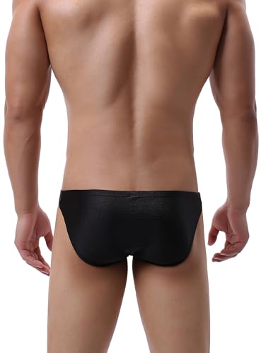 Men's Stretch Briefs Soft Bikini Comfortable Underpants4