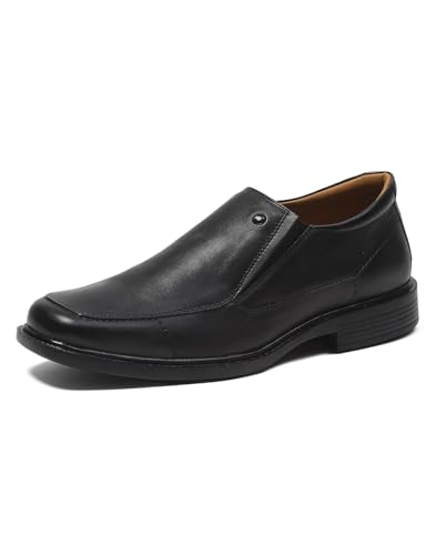 Image of Monte Carlo Mens Solid Slip on Genuine Leather Loafers (201808FW)