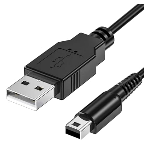 3DS USB�[�d�P�[�u�� New3DS/3DSLL/2DS/DSi�Ή� �Q�[���@�p�d���R�[�h1.2m�y�u���b�N�z