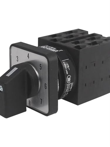 Interrupteur inverseur universel à came 20A alimentation 8 voies LW42A2-4422/LF774