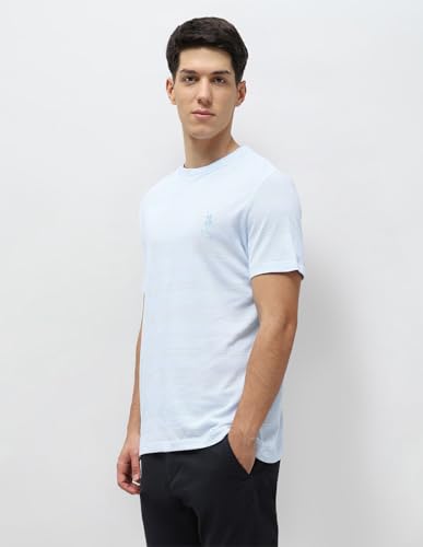 Image of U.S.Polo Association Men's Textured Slim Fit T-Shirt
